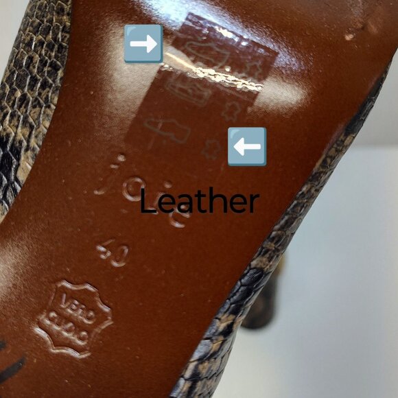 Joie Vero Cuoio Ramet Leather Python Ankle Boots Womens EUR 40 US 9.5 Block Heel - Picture 12 of 12